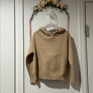 GB Girls Super Soft Brown Hooded Sweater